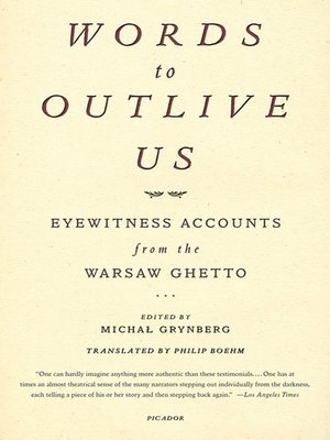 cover image of Words to Outlive Us